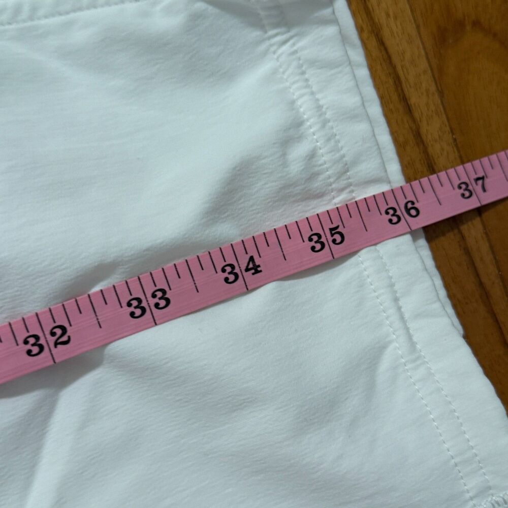 Women Lululemon Dance Studio Mid-Rise Cropped Pant Bone Size 14 Running Athletic - Picture 9 of 9